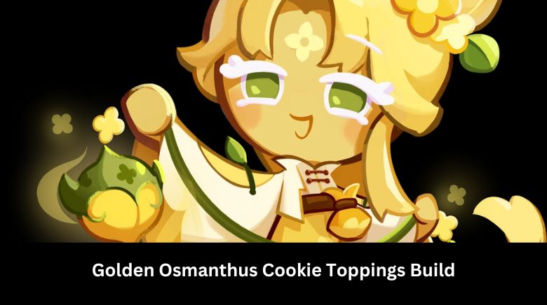 Golden Osmanthus Cookie Toppings Build