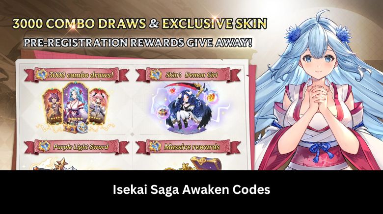 Isekai Saga Awaken Codes