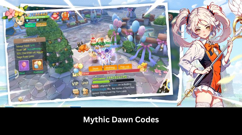 Mythic Dawn Codes