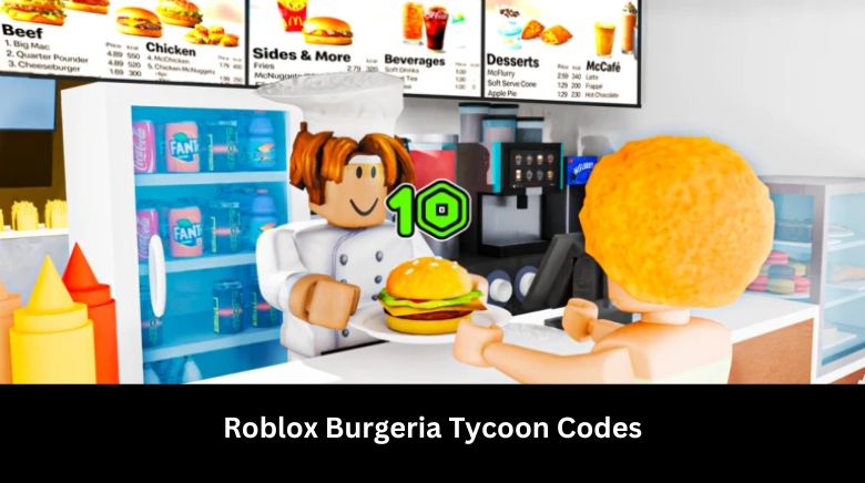 Roblox Burgeria Tycoon Codes