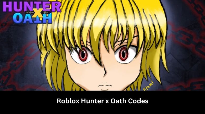 Roblox Hunter x Oath Codes