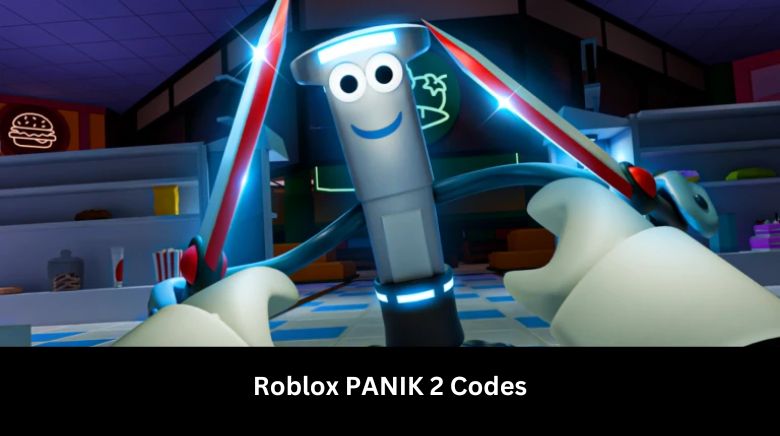 Roblox PANIK 2 Codes