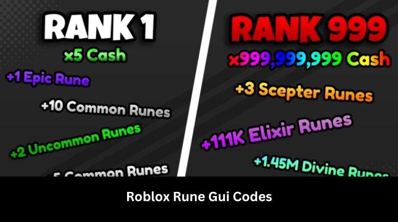 Roblox Rune Gui Codes