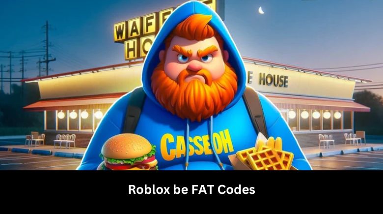 Roblox be FAT Codes